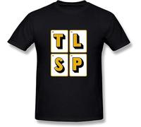 JKLPBVFXZHU Men's The Last Shadow Puppets Logo T-Shirt Manches Courtes(Large)