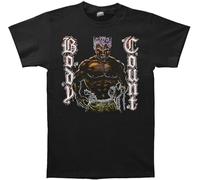 JKLPBVFXZHU Mnjubtr Body Count Self Titled 1992 Album T-Shirt Manches Courtes(Large)