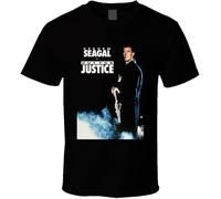 JKLPBVFXZHU Out for Justice Steven Segal Retro Action Movie T Shirt Manches Courtes(XX-Large)