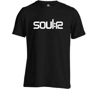 JKLPBVFXZHU SoulR Records White Yellow Black Red Mens Women T Shirt 100% Cotton Hardcore Breakbeat Jungle Drum and Bass Rave Manches Courtes(Medium)