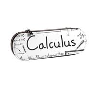 JKLQWC Ancient Egypt Tribe Series Trousse à crayons imprimée en cuir synthétique avec fermeture éclair pour bureau, école, voyage, Math G alculus, One Size, Cartable