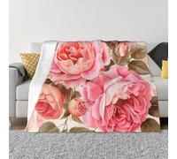 JKLQWC Couverture en flanelle, légère, douce et chaude, pour canapé, lit, voiture - 125 x 150 cm