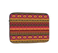 JKLQWC Housse pour ordinateur portable du milieu du siècle moderne et rétro avec motifs de gouttes imprimées pour homme et femme, sac résistant aux chocs pour ordinateur portable pour voyage, bureau