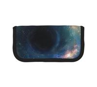 JKLQWC Jolie trousse à crayons en toile - Présentation de divers imprimés légumes papeterie et trousse de maquillage, grande capacité pour voyage, école, bureau, cadeaux, galaxy, Taille unique