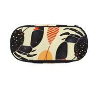 JKLQWC Trousse à crayons à double fermeture éclair avec compartiment en maille et porte-stylos - Imprimé Merry Christmas Art Prints multifonction pour papeterie, trousse de maquillage pour l'école, le