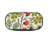 JKLQWC Trousse à crayons à double fermeture éclair avec compartiment en maille et porte-stylos - Imprimé drapeau du Costa Rica - Trousse de papeterie multifonction pour l'école, le bureau, les cadeaux
