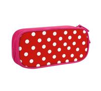 JKLQWC Trousse à crayons avec fermeture éclair pour bureau, école, adolescent, fille, garçon, adulte, noir, rose, One Size, Cartable