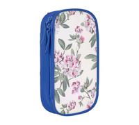 JKLQWC Trousse à crayons avec imprimé vieux rose - Grande trousse de rangement portable pour bureau, école, adolescent, fille, garçon, adulte, noir, bleu, One Size, Cartable