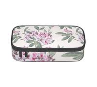 JKLQWC Trousse à crayons avec motif camouflage imprimé - Grande capacité - Compartiment à fermeture éclair - Organiseur pour bureau, école, voyage, Dusky Rose, One Size, Cartable