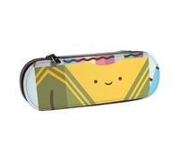 JKLQWC Trousse à crayons en cuir synthétique avec fermeture éclair pour bureau, école, voyage, Jolie boîte à crayons, One Size, Cartable