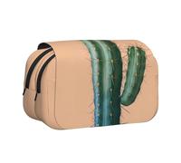 JKLQWC Trousse à crayons noire et blanche avec imprimés notes de musique pour enfants, hommes et femmes, deux couches de grande capacité, trousse de maquillage, organisateur pour bureau, école, voyage