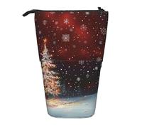 JKLQWC Trousse à crayons rétractable sur pied - Imprimé bateau pirate cool papeterie et trousse de maquillage pour voyage, école, bureau, cadeaux, Noël., Taille unique, Cartable