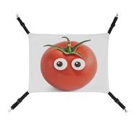 JKLQWH Hamac pour chat, avec inscription « I Love You from My Head Tomatoes » - Tapis d'extérieur doux lavable pour chat - Réglable - Avec sangles réglables et crochets en métal - Pour chats, petits