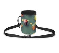 JKLQWH Insect Atlas Sac de dressage pour animal domestique Sac de dressage pour chien Poche portable Sac à friandises pour chiot