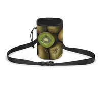 JKLQWH Pile of Kiwis Sac de dressage pour animal domestique Sac banane de dressage pour chien Poche portable Sac à friandises pour chiot