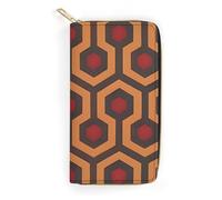 JKLQWH Portefeuille long et fin pour femme avec porte-cartes et pochette à fermeture éclair pour porte-monnaie terne, aspect brillant, 19,7 x 10,5 cm, Effet brillant, 19.7x10.5cm