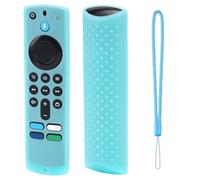 jklymm Coque de protection pour télécommande - Design anti-chute - Brillance nocturne - Sangle pour bâton 3ème génération/télécommande 4K - Coque colorée