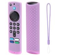 jklymm Coque de protection pour télécommande - Design anti-chute - Brillance nocturne - Sangle pour bâton 3ème génération/télécommande 4K - Coque colorée