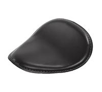 jklymm Coussin de siège de moto en cuir PU imprimé élégant avec siège à ressort confortable en acier pour moto