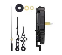 jklymm Ensemble moteur d'horloge oscillant pour horloges murales traditionnelles - Mécanisme en cristal gratuit - Boîtier en ABS permanent - Mécanisme d'horloge à filetage