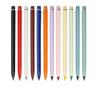 jklymm Lot de 12 crayons de couleur effaçables pour dessin, croquis, libérez votre créativité, couleurs vives pour enfants et adultes