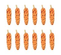jklymm Lot de 12 tiges de maïs artificielles avec substance verte Idéal pour les affichages cycliques et la photographie Caractéristiques de photographie de maïs en polystyrène