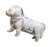 jklymm Twist Manteau de pluie non payé pour chien résistant aux intempéries avec boucles à dégagement rapide pour les propriétaires occupés et les chiens actifs