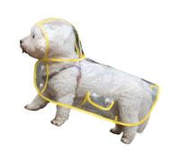 jklymm Twist Manteau de pluie non payé pour chien résistant aux intempéries avec boucles à dégagement rapide pour les propriétaires occupés et les chiens actifs