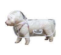 jklymm Twist Manteau de pluie non payé pour chien résistant aux intempéries avec boucles à dégagement rapide pour les propriétaires occupés et les chiens actifs