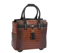 JKM and Company Computer iPad, Laptop Tablet Rolling Tote Bag Briefcase Carryall Bag