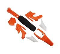 JKNONCBSG Carénage Moto Kit Kit De Carrosserie pour Moto 7 Couleurs Accessoires pour Enfants Dirt Pocket Bike Carénage en Plastique Garde-Boue Coussin De Siège