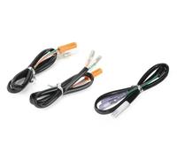 JKNONCBSG momt Clignotants Adaptateur de câble clignotant et d'éclairage plaque d'immatriculation pour CB CBR CMX CRF CTX MSX NC 750 700 500X 500F 500R 650F 650R 400X 400F(2pin wire Color)