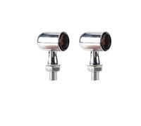JKNONCBSG momt Clignotants Clignotant de moto Bullet Indicateur lumière LED intégré Feu arrière frein circulation diurne pour 2 en 1(1392 Color Smoky)