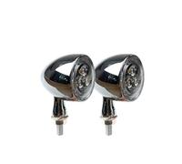 JKNONCBSG momt Clignotants Clignotant LED Bullet 3 en 1 pour moto, 1000 DF, feu de position blanc, stop arrière(CX-TSL298B-CHCL-3)