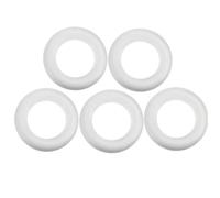 JKODE Paquet de 5 Formes de Couronne en Mousse, Anneaux Ronds en Mousse de 25 cm for l'artisanat, guirlandes en Mousse Blanche, Anneau for l'artisanat Floral, décorations de Maison de Mariage