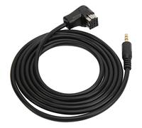 JKOKPMG Câble Adaptateur Bluetooth AUX pour Voiture, Jack 3.5mm, Fil de connecteur Audio auxiliaire pour KS U58 PD100 U57 U29, ABS Noir