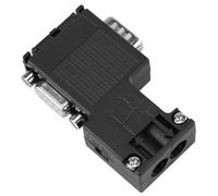 JKOKPMG Connecteur PROFIBUS DP 6ES7 9720BB120XA0 Interface de Communication PLC Universelle pour systèmes d'automatisation de Fabrication ABS Noir 1 Paquet