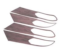 JKOKPMG Garniture de panneau de poignée de porte intérieure, ABS professionnel, Style de bois, décoration de voiture adaptée à Sport 2020, ensemble de 4 pièces