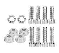 JKOKPMG Kit de mise à niveau de bagues de boîte de vitesses en alliage d'aluminium haute performance pour K20 K24, TSX, SI EP3 ES1 EM2 (modèles 2001-2008)