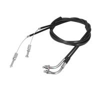 JKOKPMG Kit de remplacement de câble d'accélérateur haute performance pour moto CB350 CL360 CB400 CB550 CB750 FT500 ST1300P Shadow 500 700 800 1100 en fil d'acier et matériau PVC 2 pièces