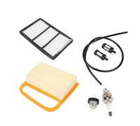 JKOKPMG Kit de Service des filtres à air pour la scie à hachage de Coupure en béton TS410 TS420, Les pièces de Rechange comprennent Un Filtre à Carburant, Une Ampoule d'amorce, Un Filtre