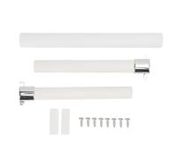 JKOKPMG Poignée de porte moustiquaire pour camping-car, barre transversale réglable, barre d'appui pour camping-cars, caravanes de voyage, camping-cars, yachts, alliage de zinc,