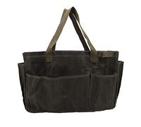 JKOKPMG Sac à Pot en Toile imperméable et résistant à l'usure, Grande capacité, Conception Multi-Poches, poignée de Transport Confortable pour Le Camping, Les Pique-niques, Les activités (Vert OD)