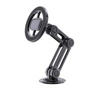 JKOKPMG Support de téléphone magnétique Pliable pour Voiture, réglage de l'angle Flexible, Support de téléphone Portable pour Tableau de Bord, Forte Aspiration, poignée Stable pour la