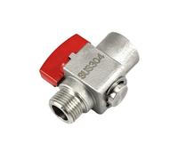 JKPQQEHV 200C 300Bar 1/4" 3/8" 1/2" BSPP Female/BSPT Male 304 Stainless Steel Ball Valve Shut Off Ball Valve High Pressure(G1l4 F to ZG1l4 M)