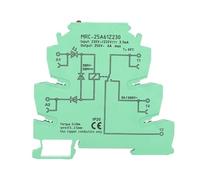 JKPQQEHV Module de Relais d'interface de Contact de Relais électromagnétique PLC 25A61Z230, entrée 230 V CA/220 V CC, 1 NO, 1 NC, 6 A