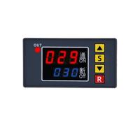 JKPQQEHV Relais temporisé numérique AC 110 V 220 V 24 V T3230, Affichage LED, Interrupteur de Commande de temporisation cyclique, Relais temporisé réglable(110-220V)