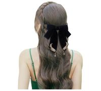 JKQBUX Versailles Série Baroque Rétro Ruban Ruban de Velours Barrettes Pince à Cheveux Pince à Cheveux Nœud Accessoires pour Femmes Fille Mariage Fête Noël