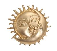 JKQBUX Versailles Series Broche élégante baroque pour femme homme fille rétro perle corsage épingle accessoire délicat, 3.4*3.4cm, Aluminium, Cristal