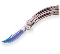 JKR COUNTER STRIKE GO COUTEAU PAPILLON LAME 10cm. JKR0540